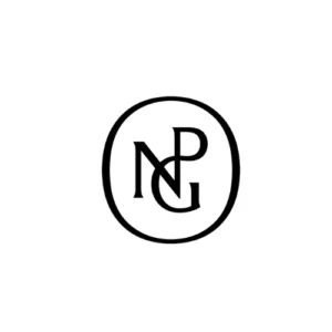 National Portrait Gallery circular monogram logo with the letters NPG.