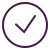 Verified status checkmark icon